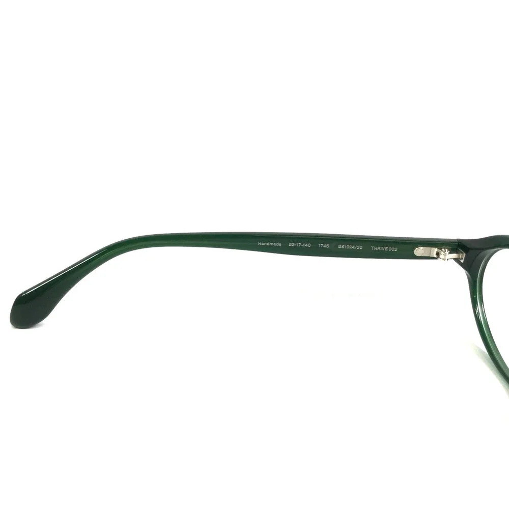 Gigi Studios Eyeglasses Frame THRIVE 003 GS1024/30 Green Oval Full Rim 52-17-140